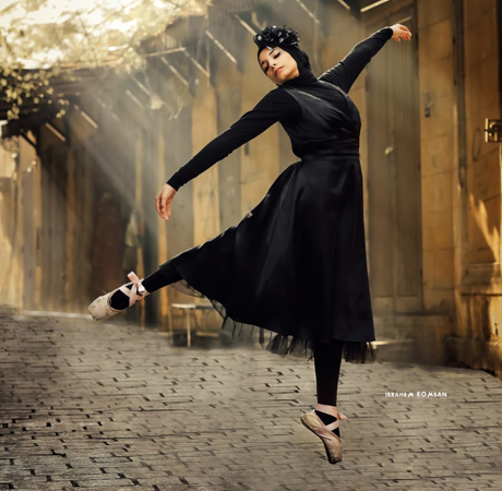 روان حسين أول بالرينا محجبة: الحجاب ليس عائقاً وأتمنى الوصول إلى العالمية