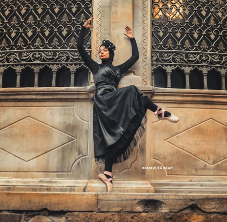 روان حسين أول بالرينا محجبة: الحجاب ليس عائقاً وأتمنى الوصول إلى العالمية