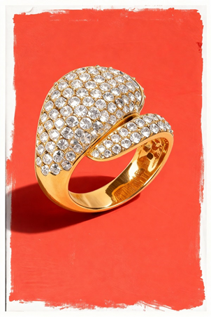 العام الجديد بلمسة خواتم ستون