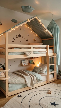 شاهدي أجمل تصاميم الغرف لأطفالك التوأم