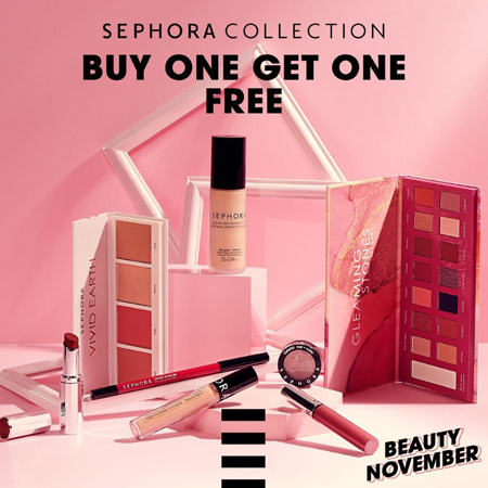 6 أسباب للتسوق مع سيفورا خلال شهر نوفمبر للجمال