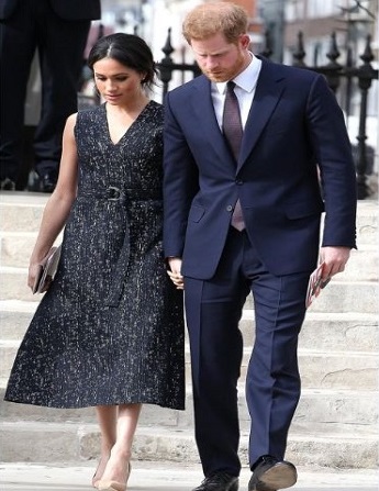 ميغان ماركل تمنع الأمير هاري من السفر لوالده بعد إصابته بفيروس كورونا