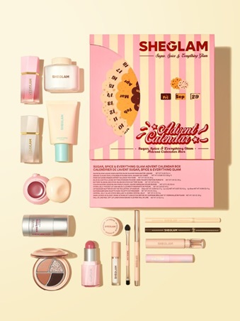 استعدّي لتألق لا يُضاهى في الأعياد مع تقويم الجمال من  Sheglam