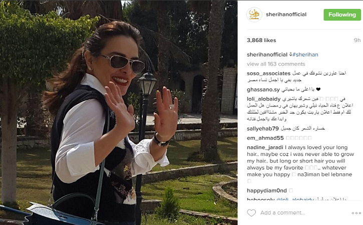 حقيقة قصّ شيريهان لشعرها التي أغضبت الجمهور