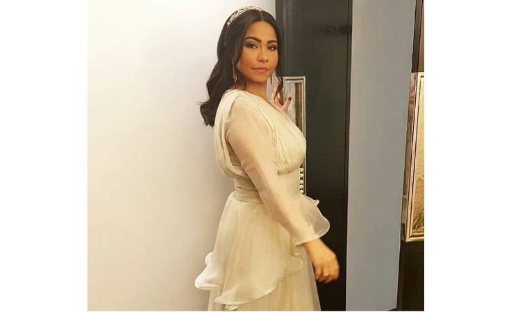 هذه هيّ علامة قفطان شيرين عبد الوهاب الشفّاف في المغرب