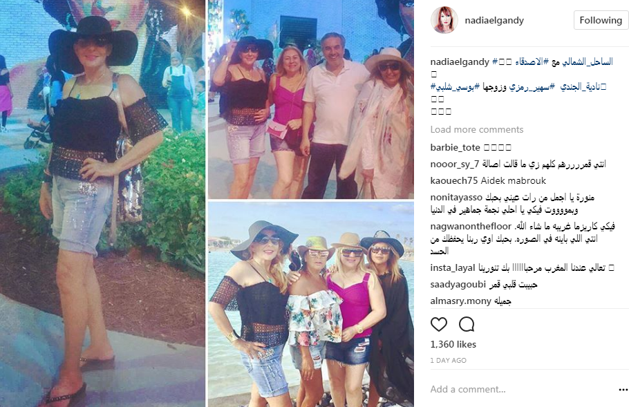 صورة.. بعد 24 عاماً سهير رمزي تخلع الحجاب!