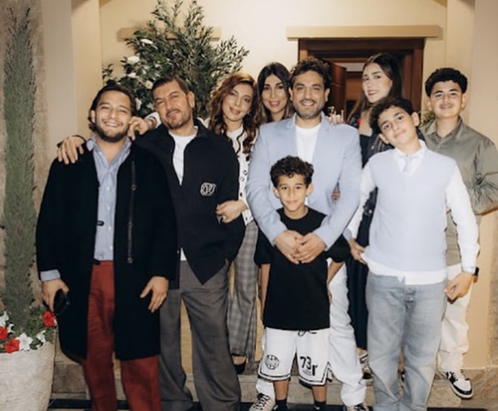 أصالة نصري مع فائق حسن لأول مرة بعد شائعات انفصالهما