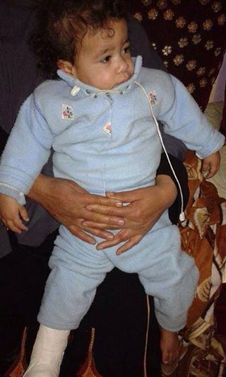 شاهدي أول لقاء بين الأم وطفلتها التي ألقاها عمها في 