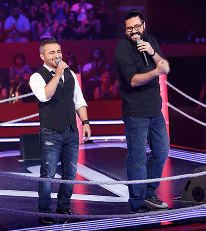 شيرين تبكي مستاءة وكاظم يتغزّل بها في 