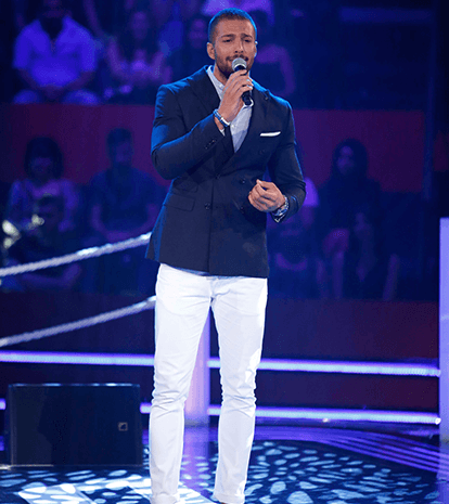 شيرين تبكي مستاءة وكاظم يتغزّل بها في 