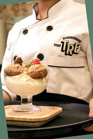 TRE، أول مطعم يقدم قائمة طعام كاملة من 