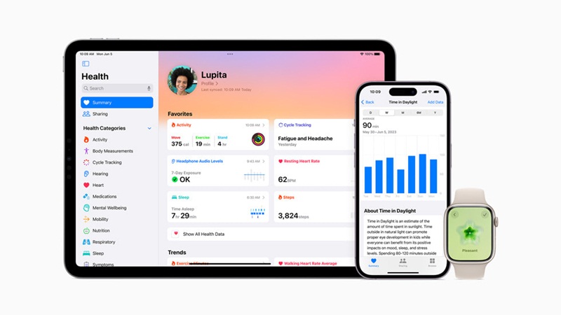 من بينها الصحة العقلية: Apple  توفّر معلومات حيوية في مجالات صحية جديدة