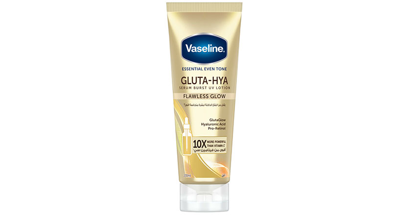 التوهج الذي يكمّل الإطلالة: مجموعة Vaseline Gluta-Hya لبشرة مشرقة