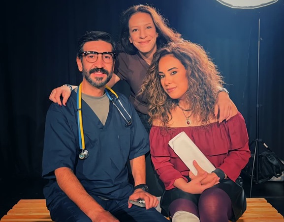 وسام صباغ وأندريه ناكوزي في كوميديا ميلادية رومانسية