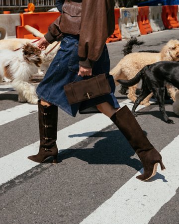 على طريقة ستريت ستايل نيويورك.. أناقتكِ الشتوية تبدأ بأحذية Malone Souliers