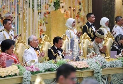 زفاف أسطوري لابنة سلطان بروناي