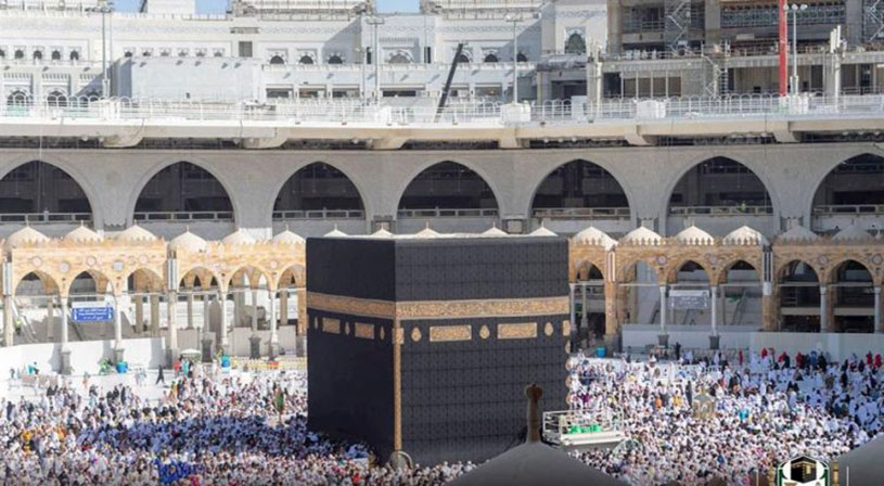 مشروع باب الملك عبدالعزيز على قدم وساق في الحرم المكي