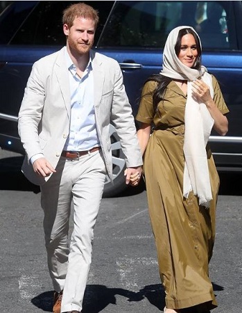 ميغان ماركل تمنع الأمير هاري من السفر لوالده بعد إصابته بفيروس كورونا