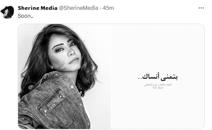 شيرين عبد الوهاب تحمّس جمهورها بأغنيتين جديدتين 