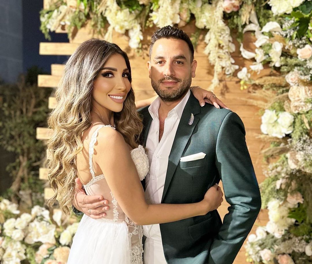 الصور الأولى من عقد قران وحفل زفاف أنس نصري شقيق أصالة