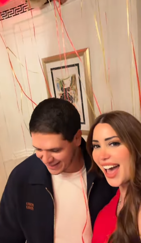 مفاجأة رومانسية من زوج نسرين طافش في عيد ميلادها