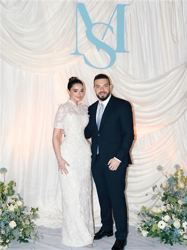 الصور الرسمية من حفل خطوبة ملك أحمد زاهر وشريف الليثي