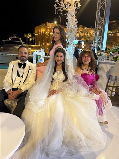 أحدث صورة لـ ياسمين صبري بفستان الزفاف الأبيض