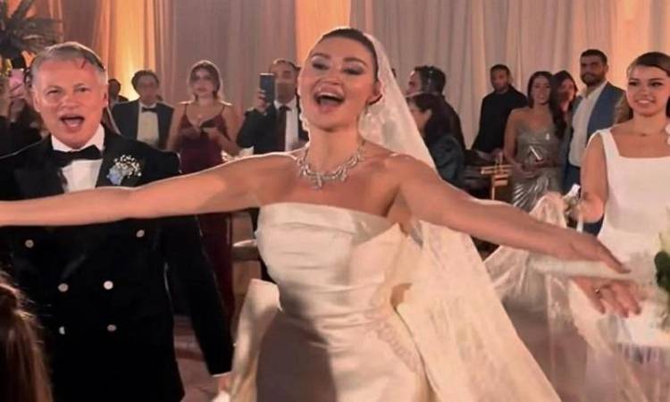 أروى جودة تحتفل بزفافها في القاهرة بزفة مصرية وأجواء مبهرة بحضور نجوم الفن