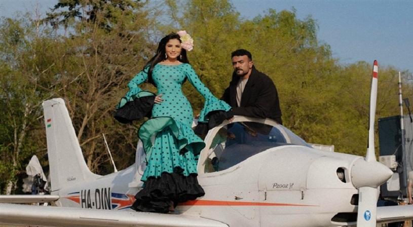 أحمد العوضي ومي عمر ينهیان تصوير «شمشون ودليلة»