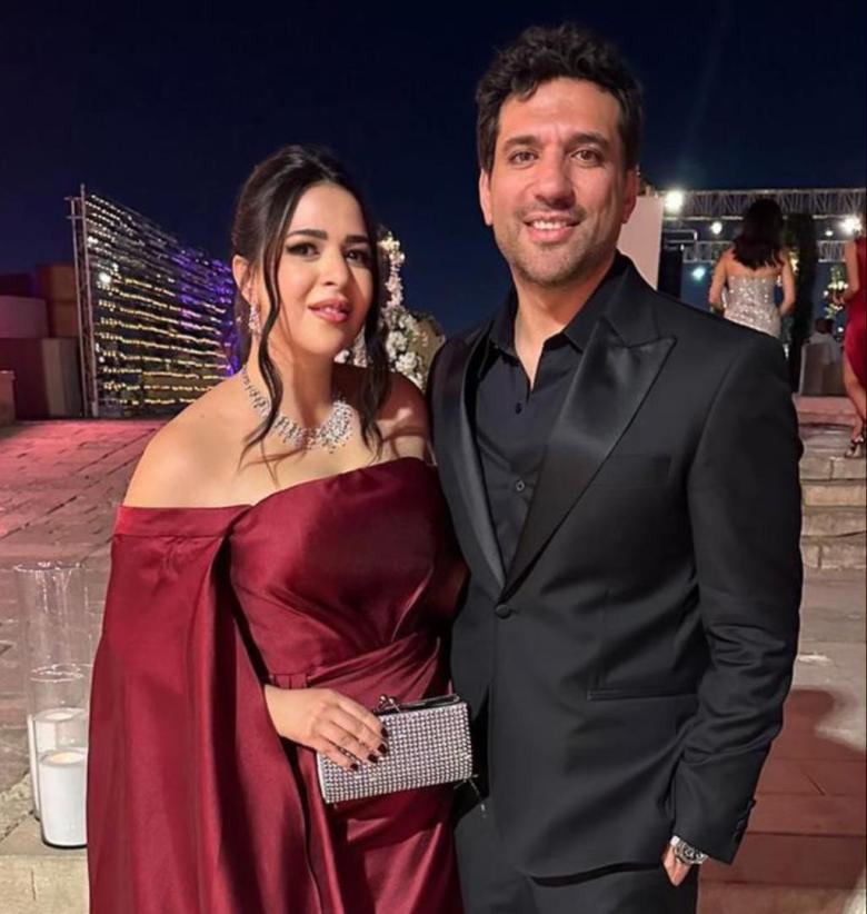 إيمي سمير غانم وحسن الرداد يرزقان بمولودهما الثاني... هذا إسمها