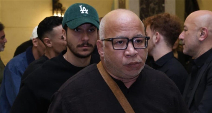 أبرز لقطات عزاء والد منة شلبي بحضور نجوم الفن