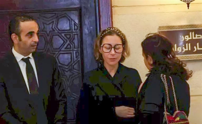 أبرز لقطات عزاء والد منة شلبي بحضور نجوم الفن